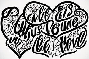 What is love besides two souls trying to heal each other tattoo idea