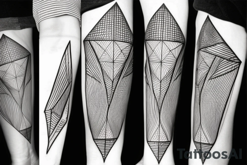 triangle, spirit tattoo idea