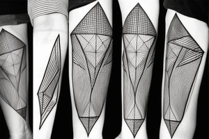 triangle, spirit tattoo idea
