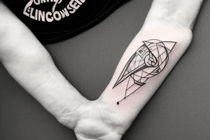 Long distance male friendship tattoo idea
