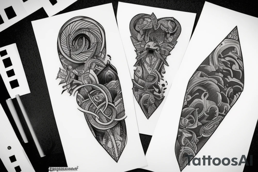 Long distance male friendship tattoo idea