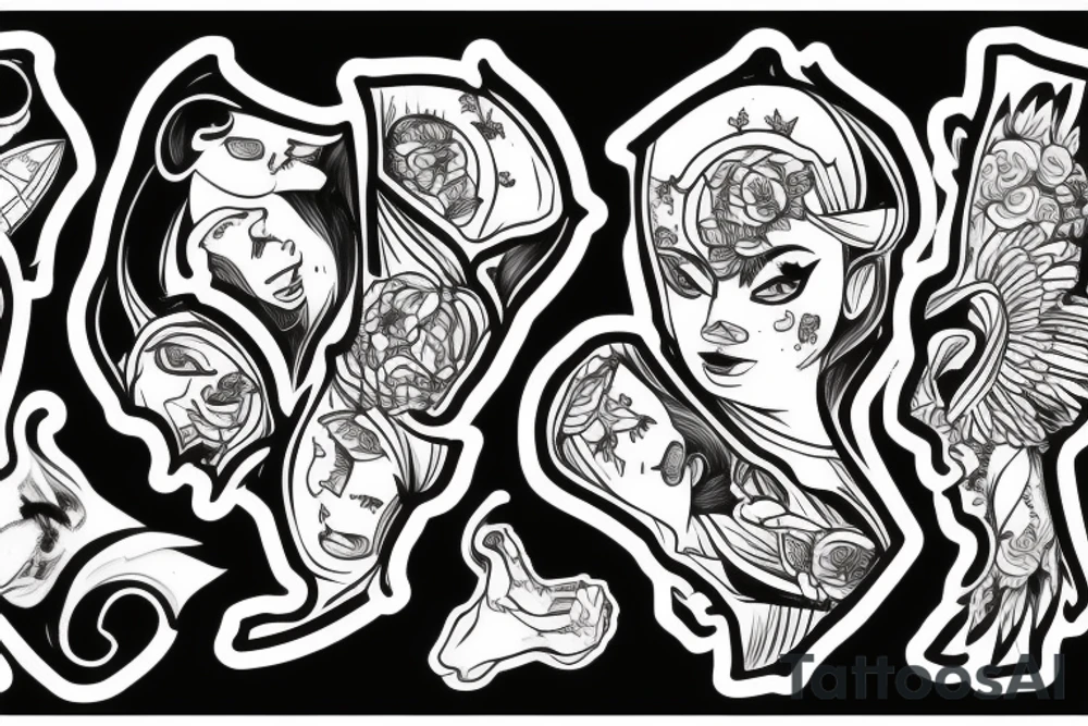 Julián and Bruno best friend relationship tattoo idea