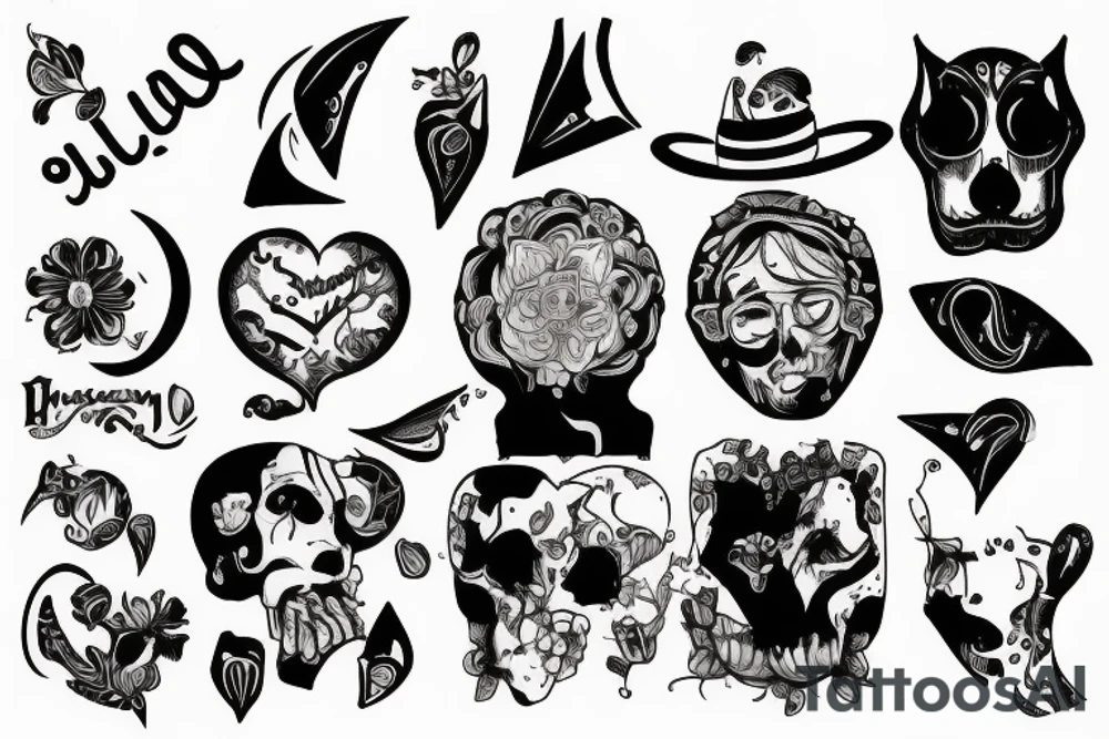 Julián and Bruno best friend relationship tattoo idea