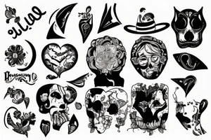 Julián and Bruno best friend relationship tattoo idea