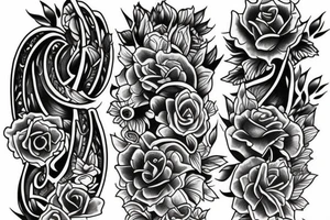 Matching tattoo with my best friend tattoo idea