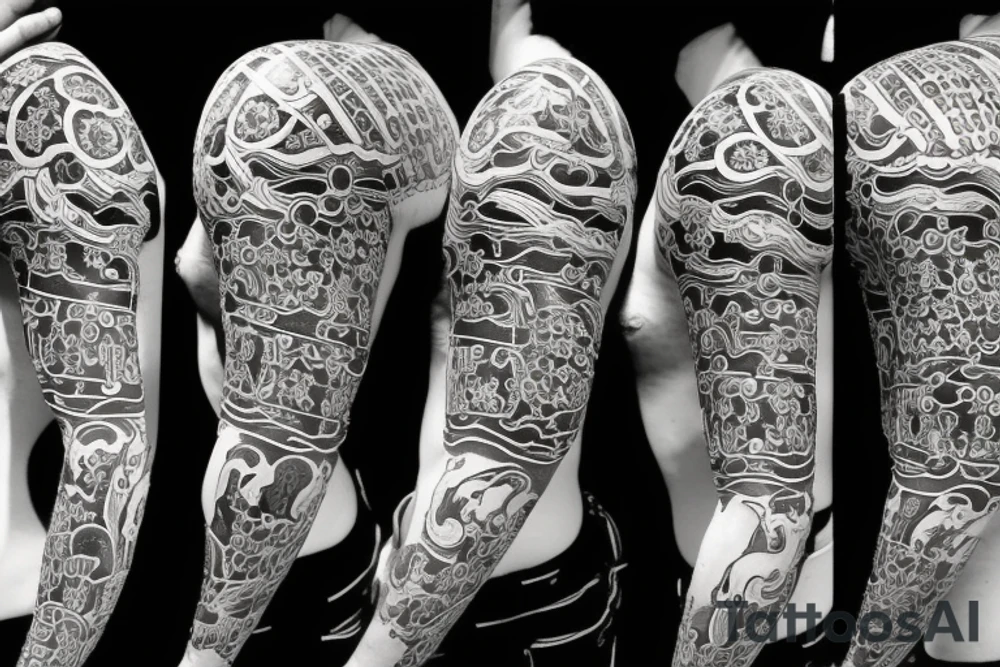 samurai traditional tattoo idea