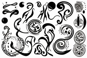 a balance tattoo idea