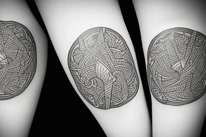 a balance tattoo idea