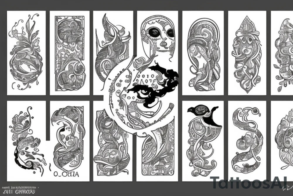 a libra tattoo idea