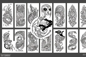 a libra tattoo idea