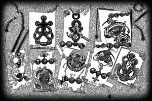 rosary beads tattoo idea