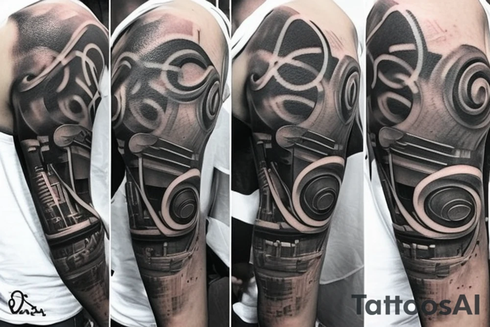 Music/DJ themed tattoo, could potentially include headphones. Also an avicii fan so maybe a knod to him tattoo idea