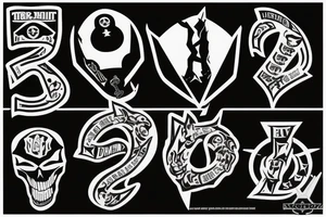 No Limit records logo tattoo idea