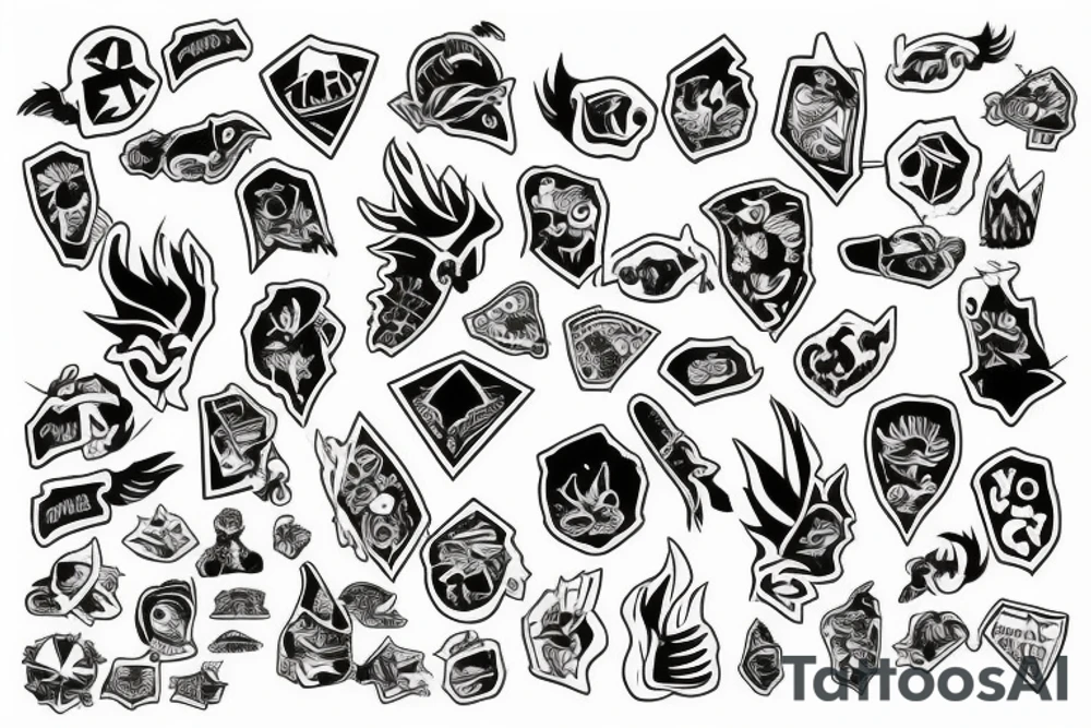 pspsps with joint tattoo idea