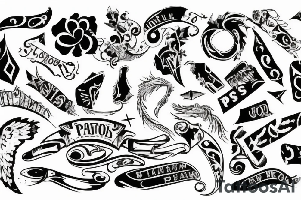 pspsps with joint tattoo idea