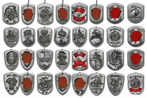 dog tags for all braches of the military tattoo idea