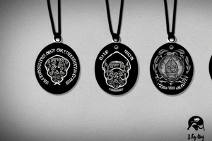 dog tags for all branches of the military tattoo idea