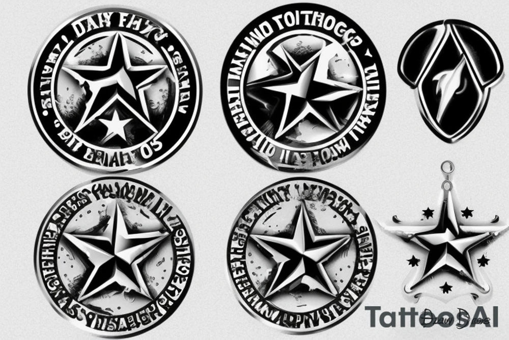 dog tags for all branches of the military tattoo idea