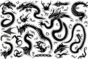 life dragon tattoo idea