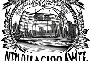 Cuauhtémoc 
 with chicago background add comiskey park, soldier field, little village arch, cloud gate tattoo idea