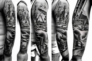 monkey with ak47 tattoo idea