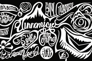 motivational tattoo that represents endurance tattoo idea