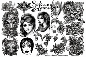 serce tattoo idea