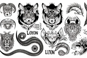 lyon animal tattoo idea