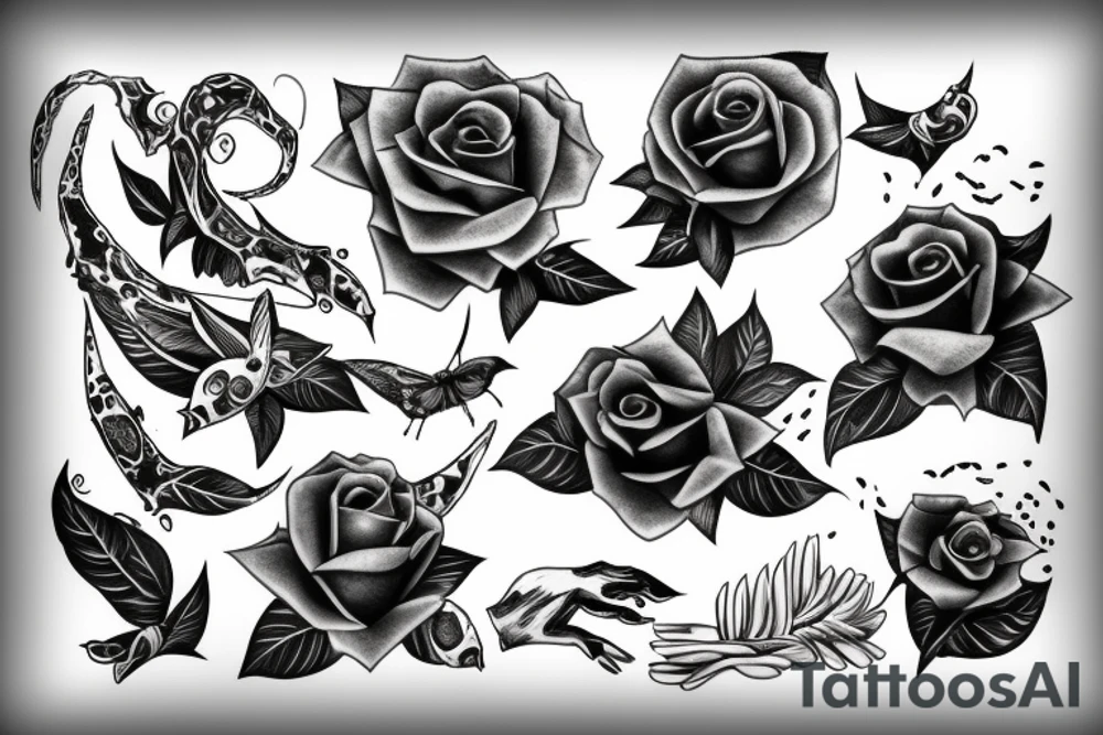 Life evolving in success tattoo idea