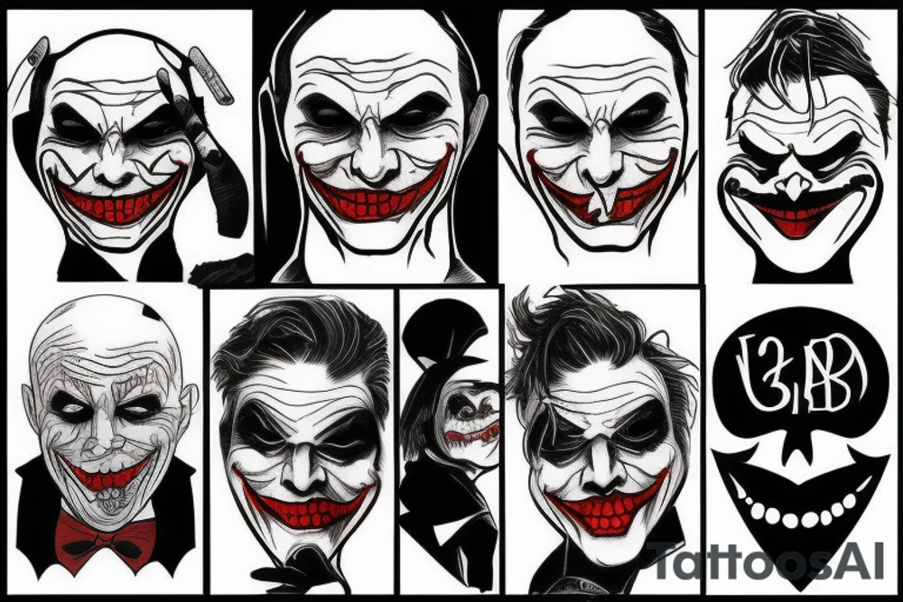 Joker tattoo idea