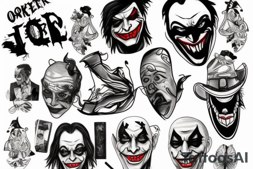 Joker tattoo idea