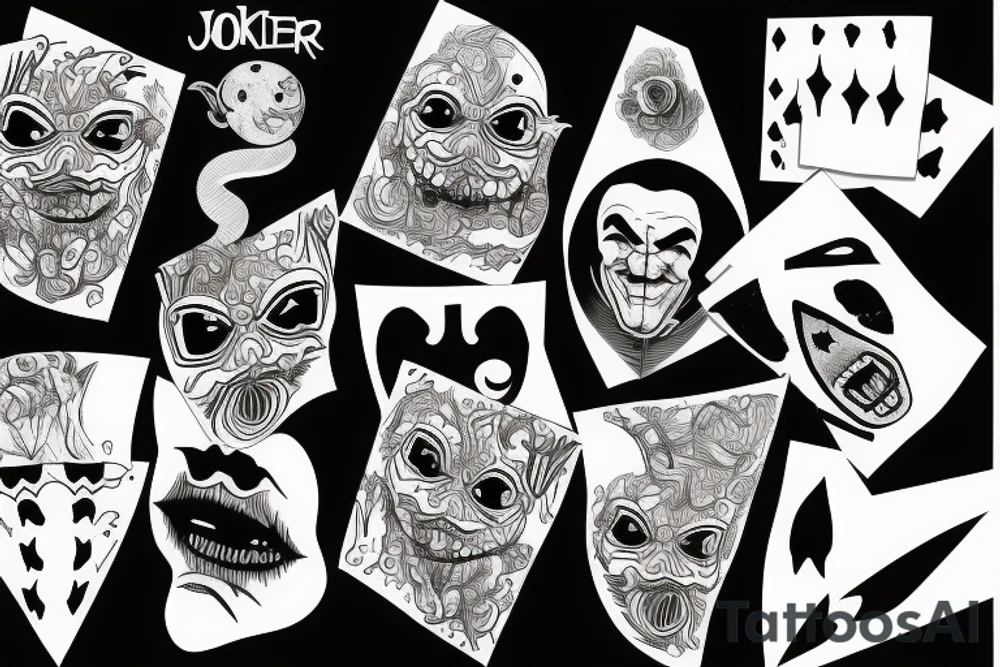 Joker tattoo idea