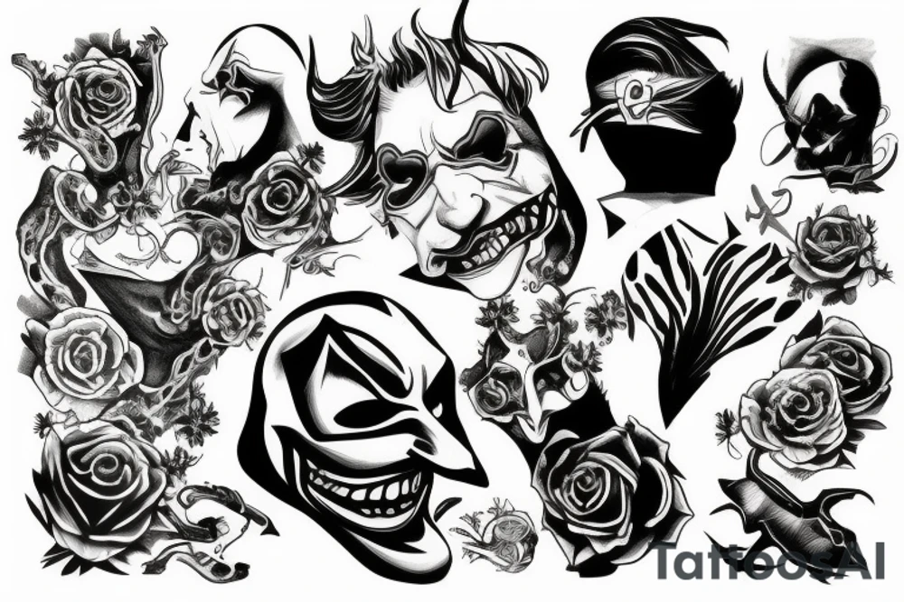 Joker tattoo idea