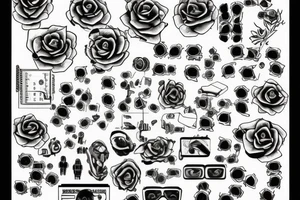 Success, escape matrix, no roses. Money tattoo idea
