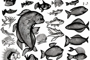 Pisces tattoo idea