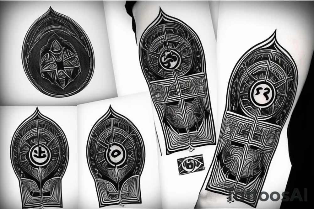 Shield tattoo idea