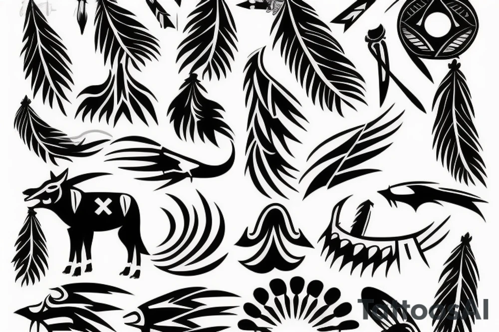Native American tattoo idea