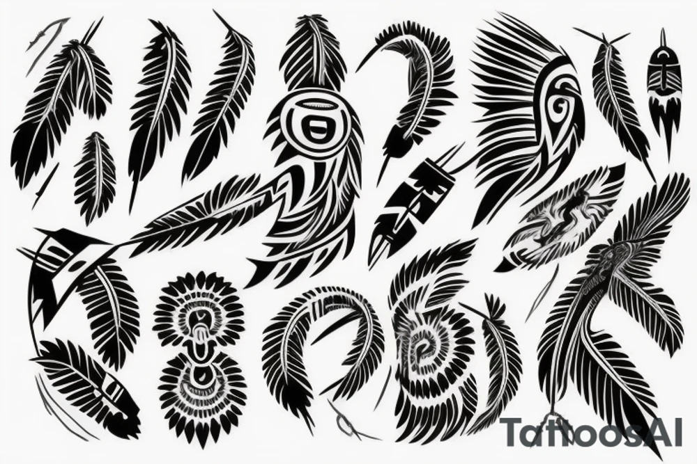 Native American tattoo idea