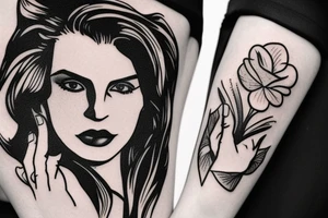 Honeymoon Lana Del Rey tattoo idea