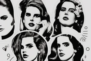 Honeymoon Lana Del Rey tattoo idea