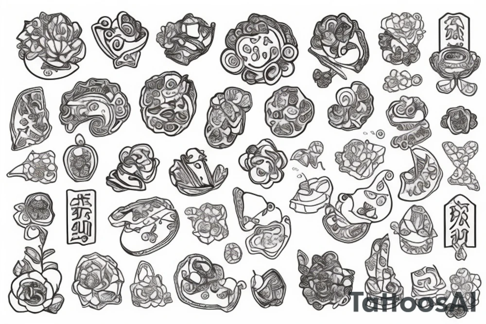 Fortune Cookie tattoo idea