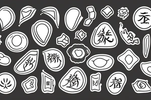 traditional fortune cookie with a paper sticking out tattoo idea