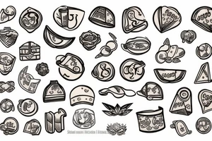 fortune cookie tattoo idea