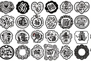 fortune cookie tattoo idea