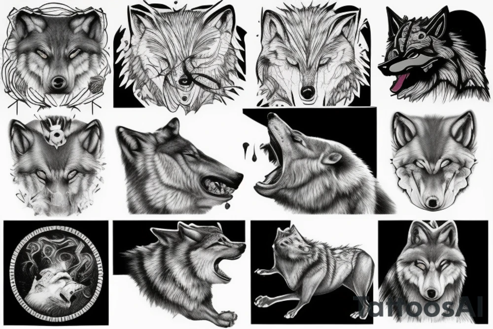Wolfs breath tattoo idea