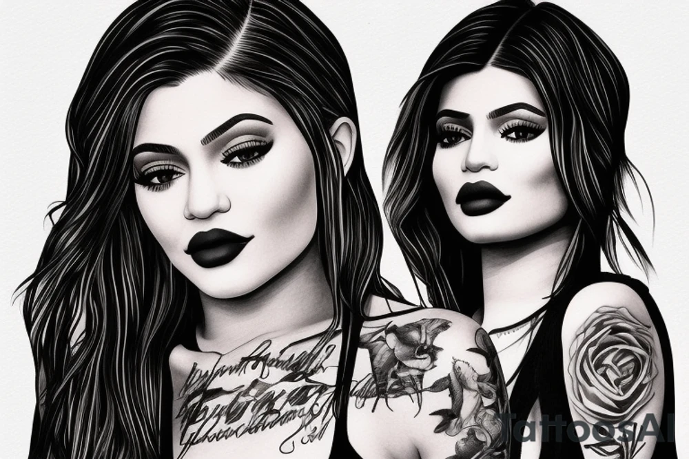 Kylie Jenner tattoo idea