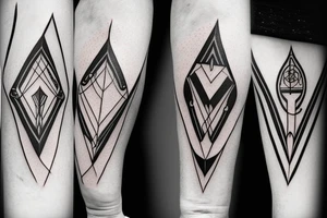 Arrow with an arrow head that says 406 tattoo idea