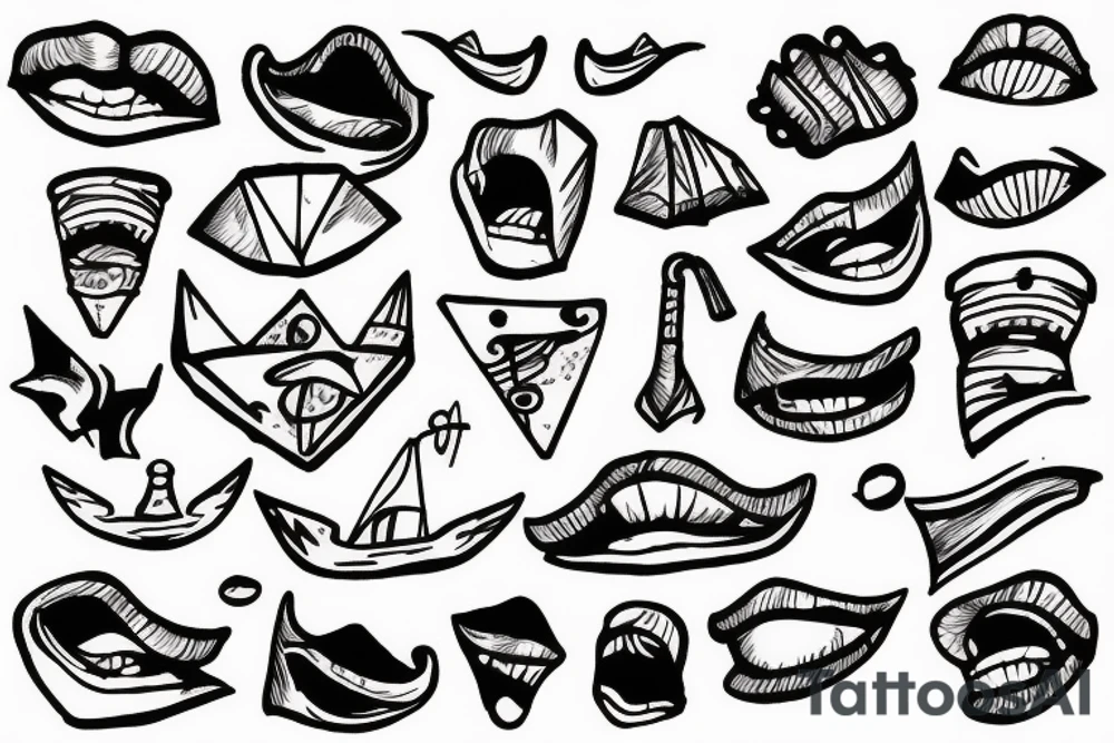loose lips sink ships tattoo idea
