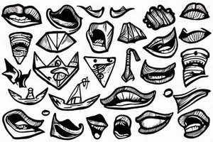 loose lips sink ships tattoo idea
