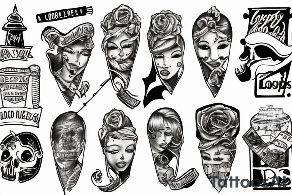 loose lips sink ships tattoo idea